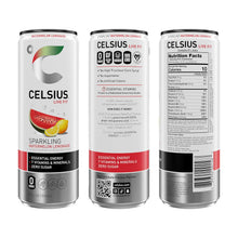 Load image into Gallery viewer, CELSIUS Sparkling Energy Drink, Watermelon Lemonade, 12oz (Pack of 12)