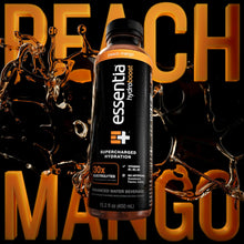 Load image into Gallery viewer, Essentia Hydroboost Enhanced Water, Peach Mango, 15.2oz (Pack of 12)