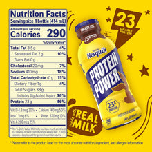 Load image into Gallery viewer, Nestle Nesquik Protein Power Milk, Chocolate, 14oz (Pack of 12)