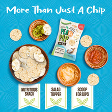 Load image into Gallery viewer, PeaKaPop Veggie Popped Chips, Sea Salt, 1oz (Pack of 20)