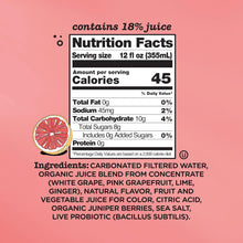 Load image into Gallery viewer, Culture Pop Sparkling Prebiotic Soda, Grapefruit, 12oz (Pack of 12)