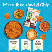Load image into Gallery viewer, PeaKaPop Veggie Popped Chips, BBQ, 1oz (Pack of 20)