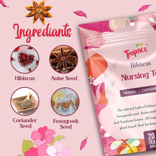 Load image into Gallery viewer, Tropace Hibiscus Nursing Tea, 20 Tea Bags, 1.4 oz