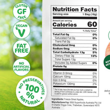 Load image into Gallery viewer, Gina's Table Happles Freeze Dried Apples, Just Apple, 0.6oz (Pack of 10)