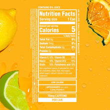 Load image into Gallery viewer, Sparkling ICE Sparkling Water with Caffeine, Citrus Twist, 16oz Cans (Pack Of 12)