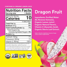Load image into Gallery viewer, Lemon Perfect Lemon Water, Dragon Fruit, 15.2oz (Pack of 12)