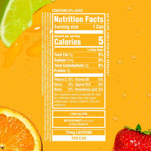 Load image into Gallery viewer, Sparkling ICE Sparkling Water with Caffeine, Strawberry Citrus, 16oz Cans (Pack Of 12)