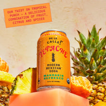 Load image into Gallery viewer, De La Calle Tepache Modern Mexican Soda, Mandarin Refresco, 12oz (Pack of 12)
