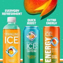 Load image into Gallery viewer, Sparkling Ice Flavored Sparkling Water, Orange Mango, 17 oz (Pack of 12)