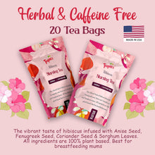 Load image into Gallery viewer, Tropace Hibiscus Nursing Tea, 20 Tea Bags, 1.4 oz