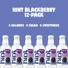 Load image into Gallery viewer, Hint Fruit-Infused Water, Blackberry, 16oz (Pack of 12)