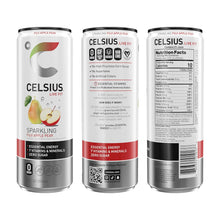 Load image into Gallery viewer, CELSIUS Sparkling Energy Drink, Fuji Pear Apple, 12oz (Pack of 12)