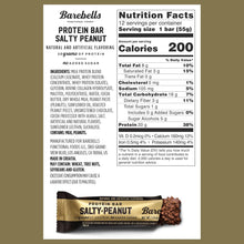 Load image into Gallery viewer, Barebells 20g Protein Bars, Salty Peanut, 1.94oz (Pack of 12)