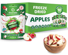 Load image into Gallery viewer, Gina's Table Happles Freeze Dried Apples, Just Apple, 0.6oz (Pack of 10)