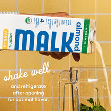 Load image into Gallery viewer, MALK Shelf Stable Organic Almond Milk, Vanilla, 32oz - Multi-Pack