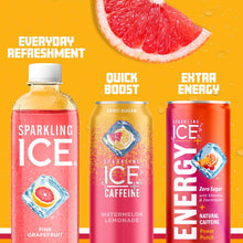 Load image into Gallery viewer, Sparkling Ice Flavored Sparkling Water, Pink Grapefruit, 17 oz (Pack of 12)