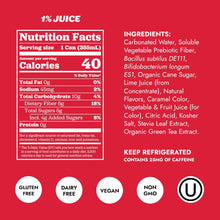 Load image into Gallery viewer, Slice Prebiotic & Probiotic Soda Pop, Classic Cola, 12oz (Pack of 12)