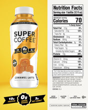 Load image into Gallery viewer, Super Coffee, Caramel Latte, 12oz (Pack of 12)
