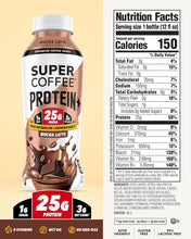 Load image into Gallery viewer, Super Coffee PROTEIN + Mocha Latte, 12oz (Pack of 12)