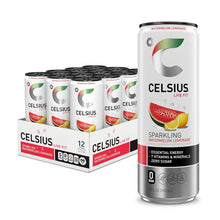 Load image into Gallery viewer, CELSIUS Sparkling Energy Drink, Watermelon Lemonade, 12oz (Pack of 12)