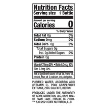 Load image into Gallery viewer, Core Hydration Plus Enhanced Water, Vibrance - Pink Grapefruit, 23.9oz (Pack of 12)