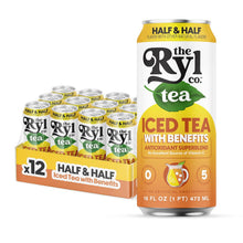 Load image into Gallery viewer, RYL Iced Tea, Half & Half, 16oz (Pack of 12)