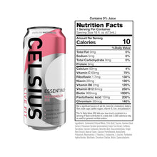 Load image into Gallery viewer, CELSIUS ESSENTIALS Sparkling Energy Drink, Watermelon Ice, 16oz (Pack of 12)