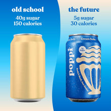 Load image into Gallery viewer, Poppi Prebiotic Soda, Cream, 12oz (Pack of 12)