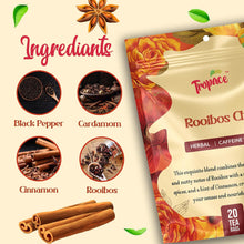 Load image into Gallery viewer, Tropace Organic Rooibos Tea, 20 Tea Bags, 1.4 oz