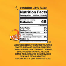 Load image into Gallery viewer, Culture Pop Sparkling Prebiotic Soda, Orange Mango, 12oz (Pack of 12)