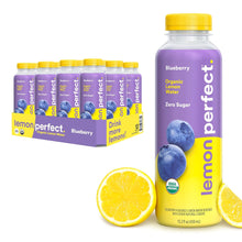 Load image into Gallery viewer, Lemon Perfect Lemon Water, Blueberry, 15.2oz (Pack of 12)