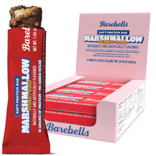 Load image into Gallery viewer, Barebells 16g Soft Protein Bars, Marshmallow Peanut Road, 1.94oz (Pack of 12)