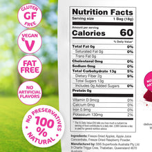 Load image into Gallery viewer, Gina's Table Happles Freeze Dried Apples, Raspberry, 0.6oz (Pack of 10)