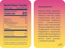 Load image into Gallery viewer, Recess Mood Magnesium & Adaptogen Drink, Raspberry Lemon, 12oz (Pack of 12)