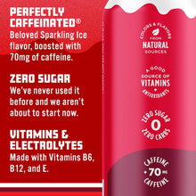 Load image into Gallery viewer, Sparkling ICE Sparkling Water with Caffeine, Cherry Cola, 16oz Cans (Pack Of 12)