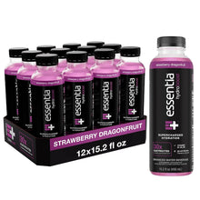Load image into Gallery viewer, Essentia Hydroboost Enhanced Water, Strawberry Dragonfruit, 15.2oz (Pack of 12)