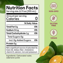 Load image into Gallery viewer, Sanzo Flavored Sparkling Water, Calamansi (Lime), 12oz (Pack of 12)