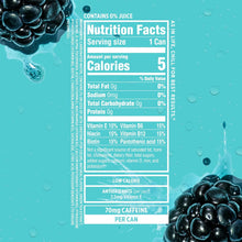 Load image into Gallery viewer, Sparkling ICE Sparkling Water with Caffeine, Blue Raspberry, 16oz Cans (Pack Of 12)