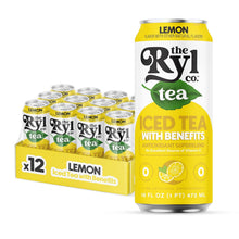 Load image into Gallery viewer, RYL Iced Tea, Lemon, 16oz (Pack of 12)