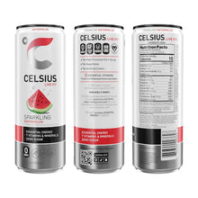 Load image into Gallery viewer, CELSIUS Sparkling Energy Drink, Watermelon, 12oz (Pack of 12)