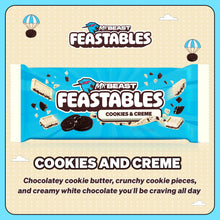 Load image into Gallery viewer, Feastables MrBeast Chocoalte, Cookies & Creme, (60g) 2.11 oz (Pack of 24)