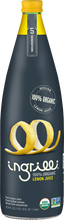 Load image into Gallery viewer, Ingrilli 100% Organic Lemon Juice, 33.8 Fl Oz Glass Bottle - Multi Pack