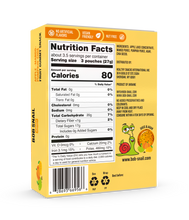 Load image into Gallery viewer, BOB SNAIL Fruit Gummy Snack, Apple Mango Pumpkin Chia, 0.32oz - 10 Pouches Per Box