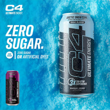 Load image into Gallery viewer, C4 Ultimate Sugar-Free Energy Drink, Atomic Grape, 16oz (Pack of 12)