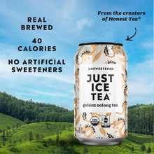 Load image into Gallery viewer, Just Ice Tea, Golden Oolong Tea, 12oz (Pack of 12)