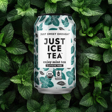 Load image into Gallery viewer, Just Ice Tea, Enjoy Mint Tea, 12oz (Pack of 12)
