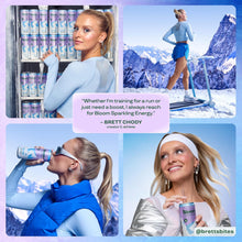 Load image into Gallery viewer, Bloom Sparkling Energy Drink, Glacier Crush, 12oz (Pack of 12)