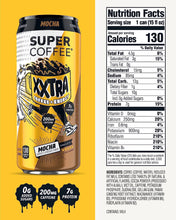 Load image into Gallery viewer, Super Coffee XXTRA, Mocha, 15oz (Pack of 12)