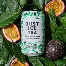 Load image into Gallery viewer, Just Ice Tea, Dragon Green Tea, 12oz (Pack of 12)