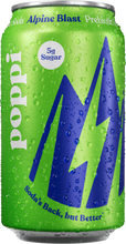 Load image into Gallery viewer, Poppi Prebiotic Soda, Alpine Blast, 12oz (Pack of 12)